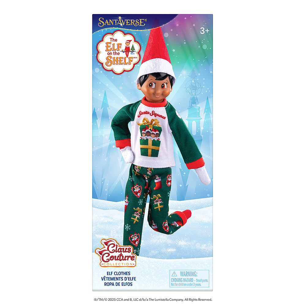 Claus Couture Collection Cozy Elf PJs - Image 4