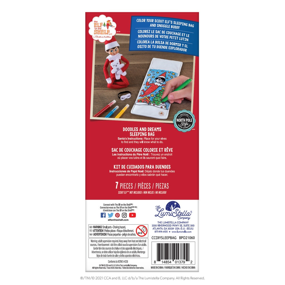 Claus Couture Collection Doodles and Dreams Sleeping Bag - Image 6