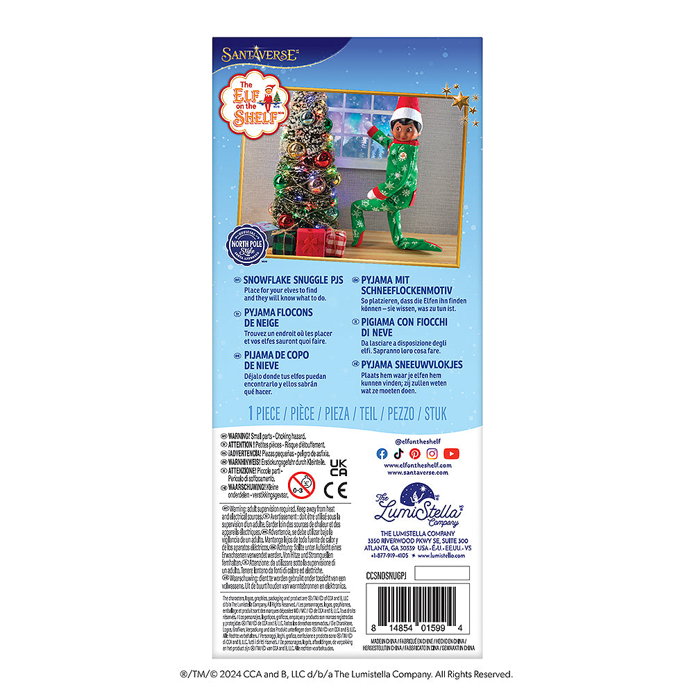 Claus Couture Collection Snowflake Snuggle PJs - Image 5