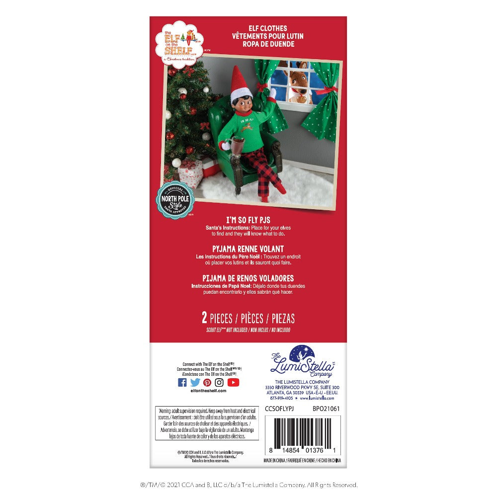 Claus Couture Collection I'm So Fly PJs - Image 5