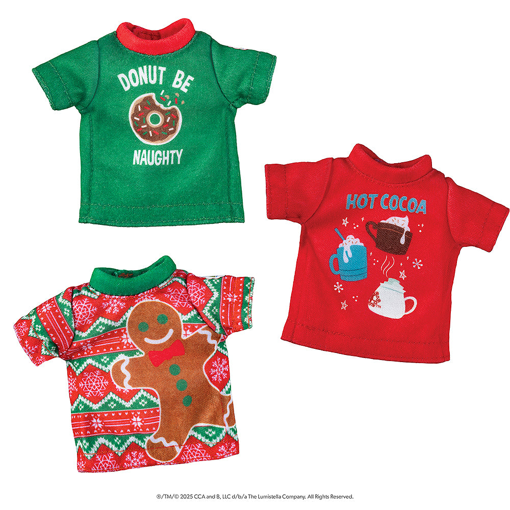 Claus Couture Collection Festive Fun T-Shirt Set - Image 3