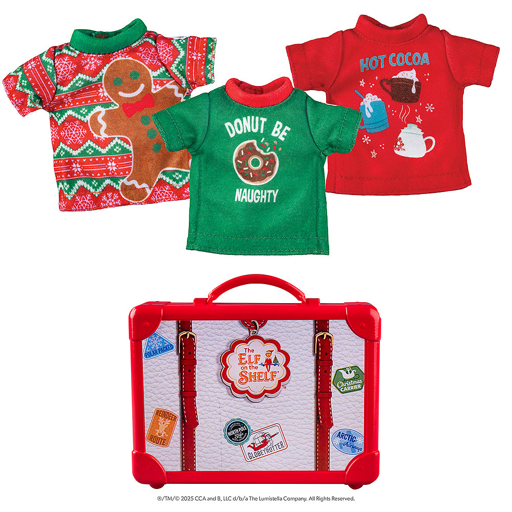Claus Couture Collection Festive Fun T-Shirt Set - Image 4