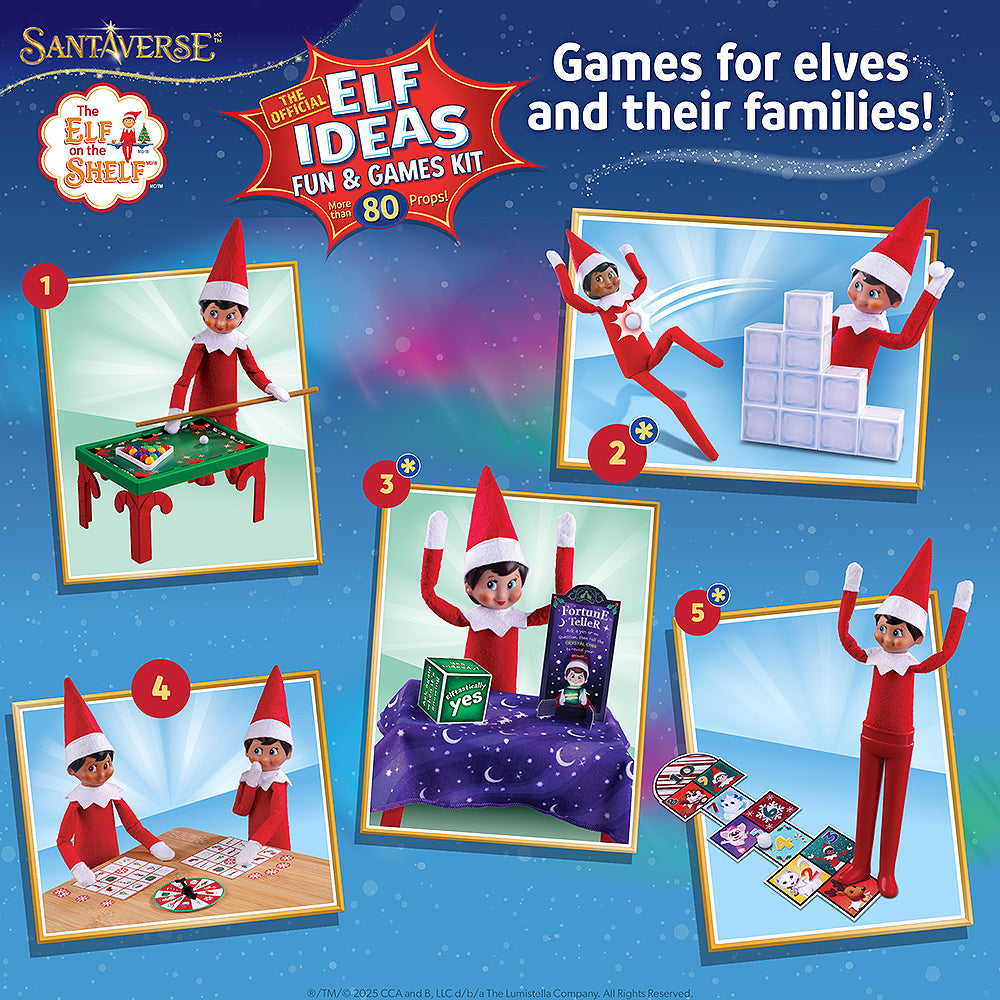 Polar Props The Official Elf Ideas Fun & Games Kit - Image 6
