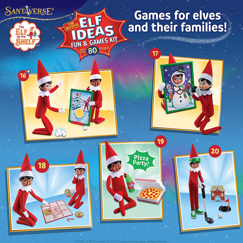 Polar Props The Official Elf Ideas Fun & Games Kit - Image 9