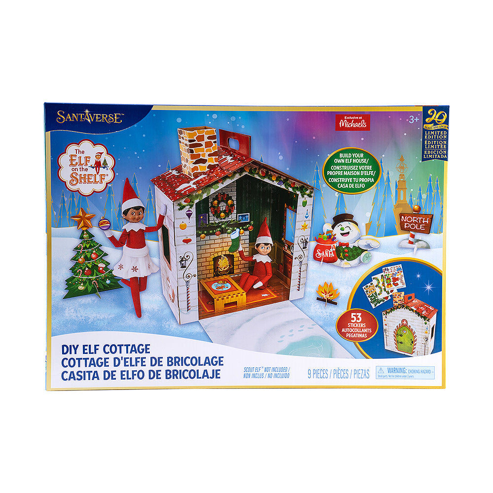 The Elf on the Shelf DIY Elf Cottage