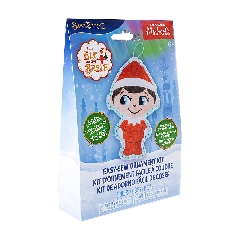 The Elf on the Shelf Easy-Sew Ornament Kit